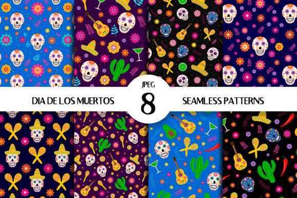 Día de los Muertos Seamless Patterns: A Complete Guide to Mexican Digital Paper