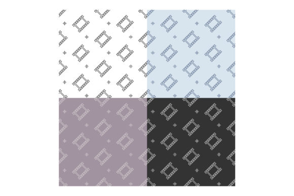 Exploring the Timeless Appeal of Seamless Patterns with Part of Old 35mm Photo Film