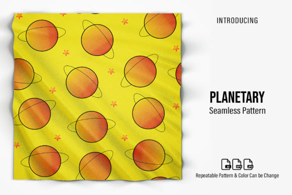 Exploring the Versatility of Planetary Patterns in Digital Design