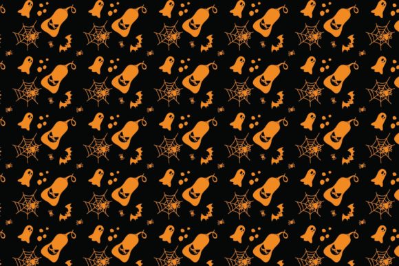 Halloween Patterns Icon-155: A Versatile Design Resource for Festive Projects