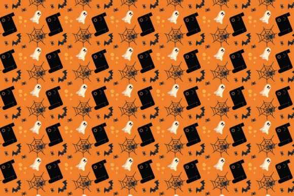 Halloween Patterns Icon-238: A Versatile Vector Resource for Seasonal Design Projects
