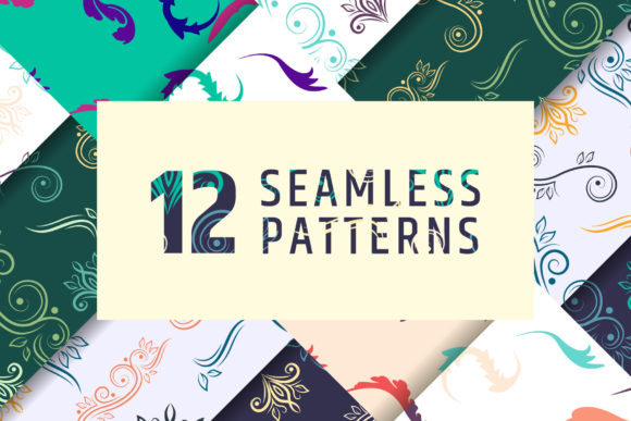 Retro Abstract Seamless Patterns